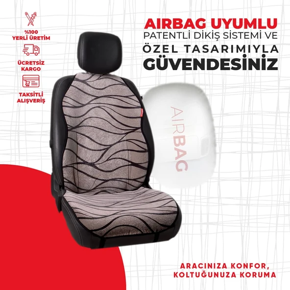 Gri Tay Tüyü Minder - Resim 2