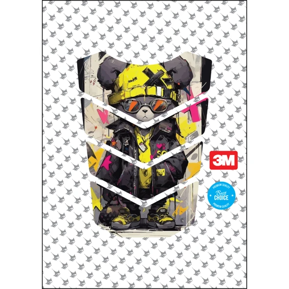 Universal Renkli Tank Pad (R-U-3) - Resim 3