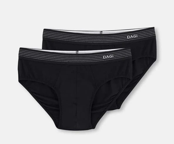 2 li Paket Dagi Erkek Mikro Modal Slip Külot D4180 ürün görseli