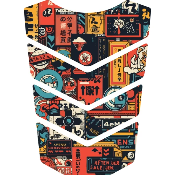 Universal Renkli Tank Pad (R-U-2) - Resim 4