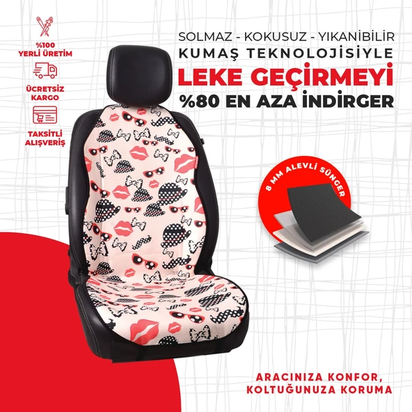 Dijital Baskılı Dudaklı Desen - Resim 4