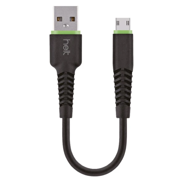 Helt HT-DC12 Plastik 20 Cm USB Şarj ve Data Kablosu NT-31290 ürün görseli 1