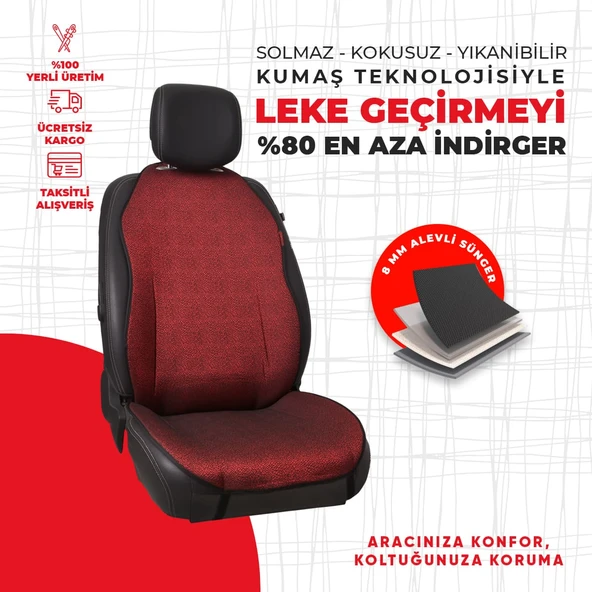 Bordo Damarlı Jakar Dokuma - Resim 4