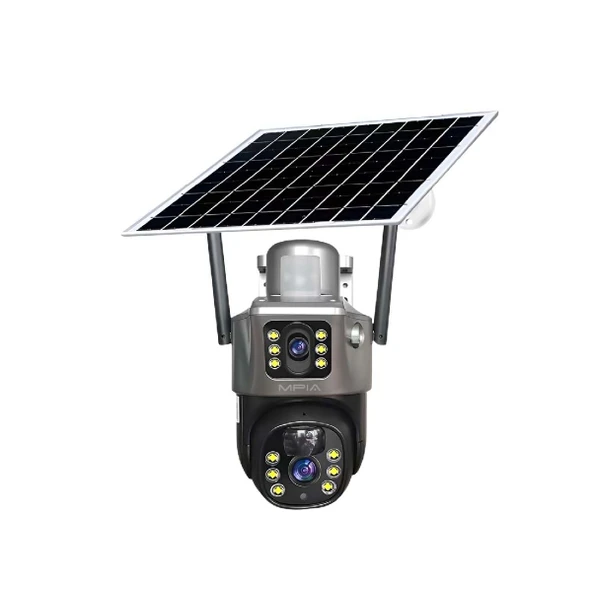 3 MP + 3 MP Çift Lens Solar TF Kart Girişli 4G Kamera ürün görseli