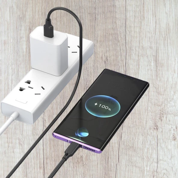 Nettech NT-DC11 PD 20W İp Örgü 300 Cm Type-C To Lightning Şarj ve Data Kablosu NT-DC11 - Resim 3