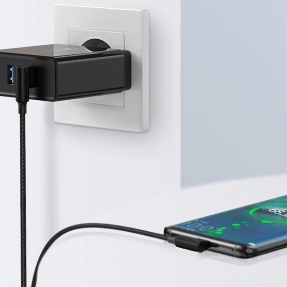 Helt HT-81 Plastik 100 Cm Micro Şarj ve Data Kablosu VR-9749 - Resim 8