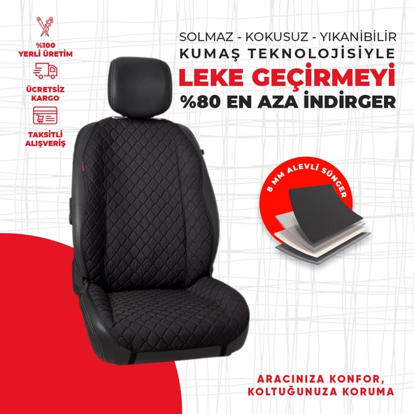 Siyah Kapitone Siyah Jakar Dokuma - Resim 4