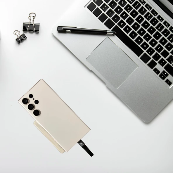 Nettech NT-DC21 3A Plastik 20 Cm Type-C Şarj ve Data Kablosu NT-DC21 - Resim 2