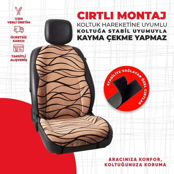 Krem Tay Tüyü Minder - Resim 3