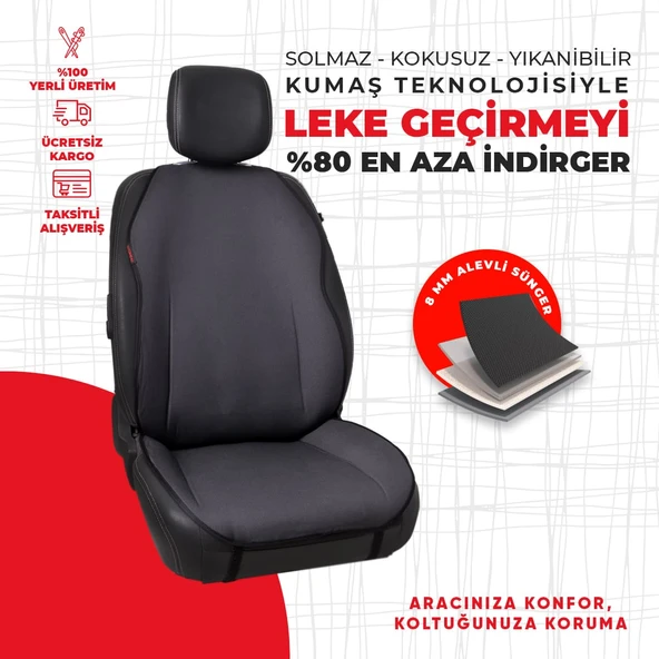 Düz Siyah Jakar Dokuma - Resim 4