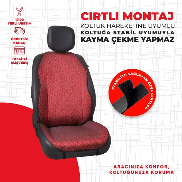 Kareli Bordo Jakar Dokuma - Resim 3