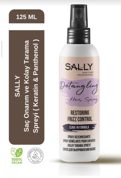 SALLY KOLAY TARAMA VE SAÇ BAKIM SPREYİ 125 ML - Resim 4