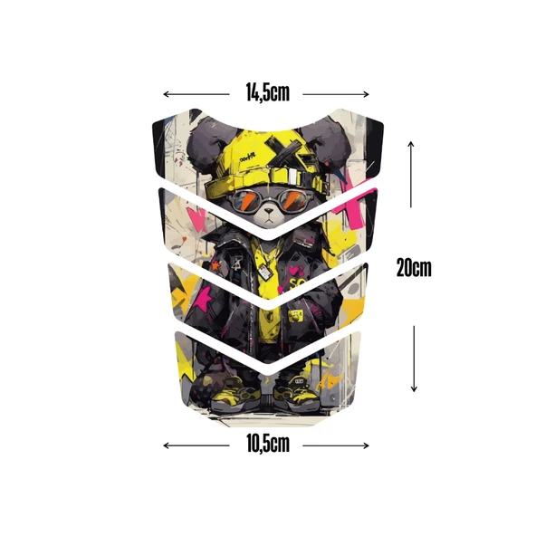 Universal Renkli Tank Pad (R-U-3) - Resim 2