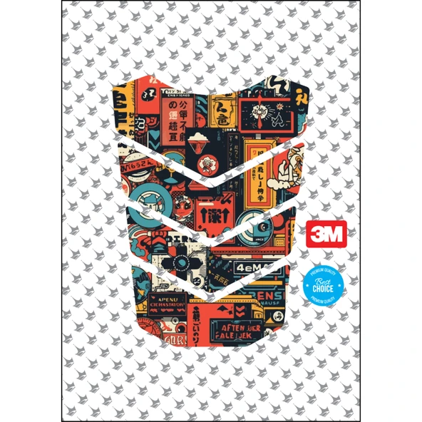 Universal Renkli Tank Pad (R-U-2) - Resim 3