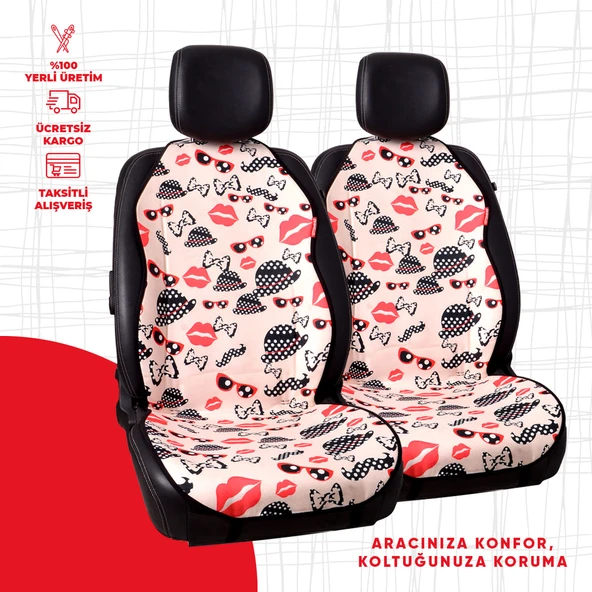 Dijital Baskılı Dudaklı Desen ürün görseli