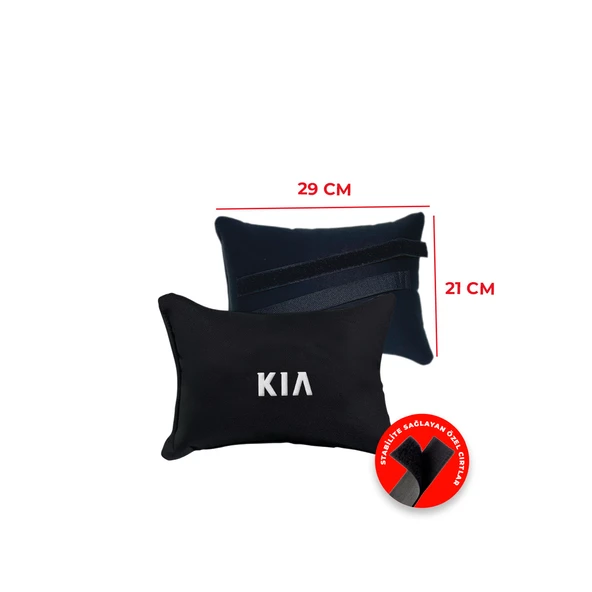 Kia Nakışlı Yastık Seti - Resim 3