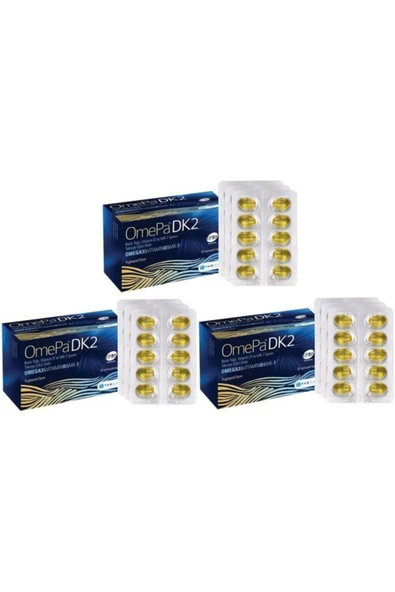 Dk2 Omega 3 & Vitamin D & Menaq7 50 Yumuşak Kapsül