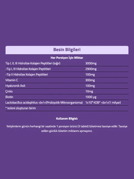 Double Beauty Multıform Kolajen 90 Tablet+Suda Beauty-All Day Care Yüz Kremi 50ml - Resim 3