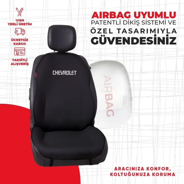 Chevrolet Nakışlı Minder - Resim 2