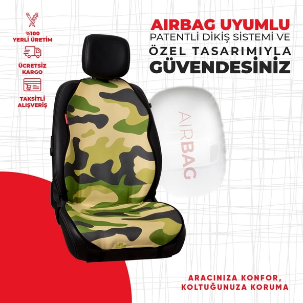 Dijital Baskılı Yeşil Kamuflaj Desen - Resim 2