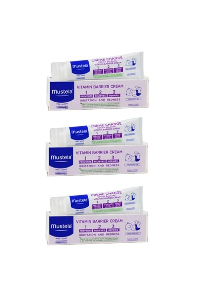 Vitamin Barrier 1-2-3 Pişik Kremi 50 ml  3 Adet