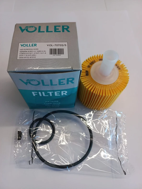 Yağ Filtresi Auris I-Iı 06-, Yaris Iı-Iıı 09-, Corolla X-Xı 1.3 Vvt-1.6-1.6 Vvti-1.8 Vvti (09-) ürün görseli 1