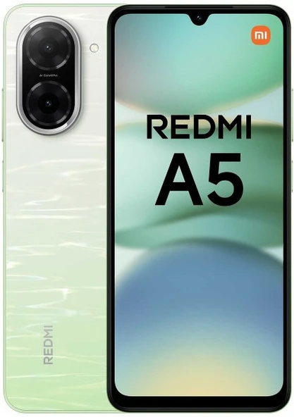 XİAOMİ REDMİ A5 4 RAM 128 GB LAKE GREEN (KVK TÜRKİYE GARANTİLİ) ürün görseli 1