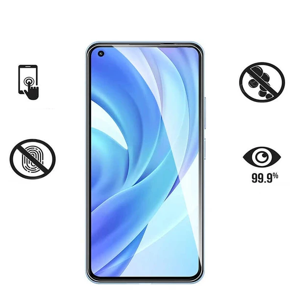 MobyShop Oppo Reno Z Temperli Maxi Glass Ekran Koruyucu Kırılmaz Cam - 2