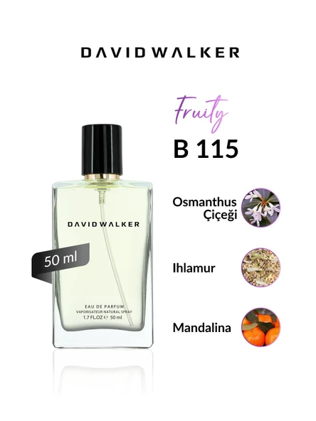 David Walker B115 Minno Two 50 ml Kadın Parfüm | Fruity - Resim 2