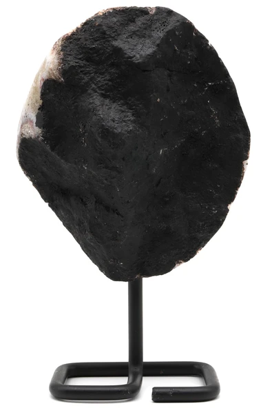 Sitrin Doğal Taş Standlı Ham Parça - 1564 Gr. - Resim 2