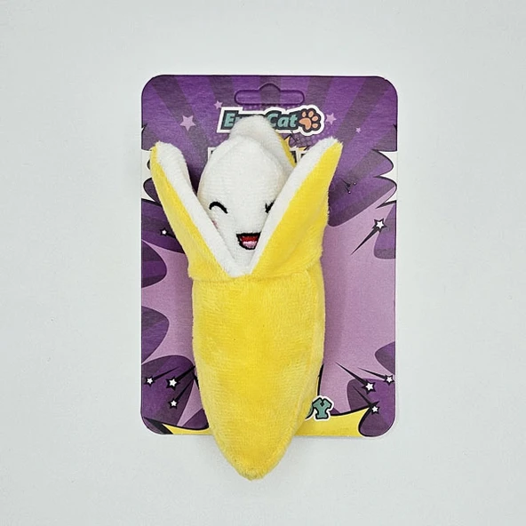 EuroCat Kedi Oyuncağı Peluş Muz ürün görseli