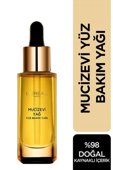 L'Oreal Paris Nutri Gold Mucizevi Yağ Günlük Yüz Bakım Yağı 30 ml - Resim 2