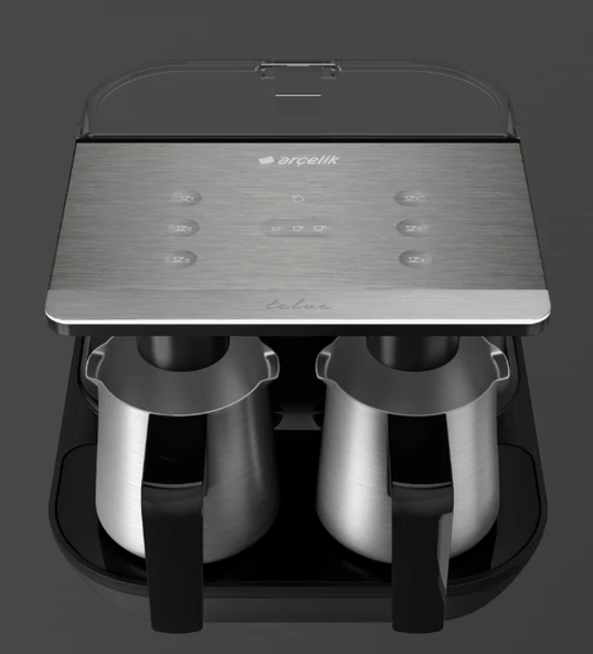 Arçelik TKM 9961 G Telve Gri İkili Türk Kahve Makinesi - 3