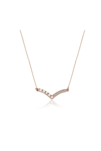 Altın Kolye - İnci ve Taşlı 14 Ayar Altın Kolye - 3