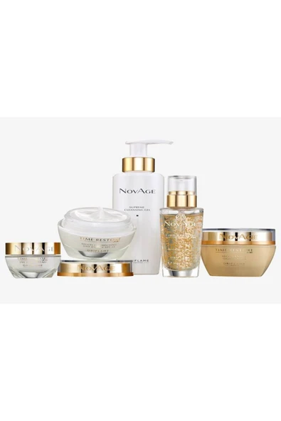 Oriflame Novage Novage Time Restore Yaşlanma Karşıtı Cilt Bakım Seti