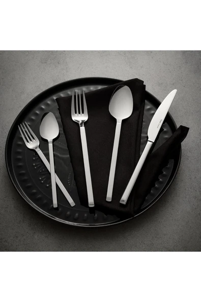 Hisar Orlando 84 Parça 12 Kişilik Çatal Kaşık Bıçak Takımı - 2