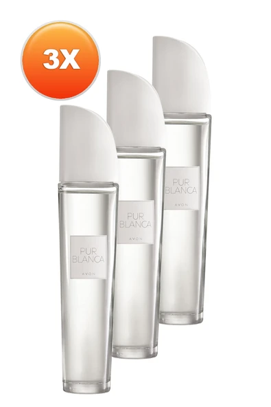 AVON Pur Blanca Kadın Parfüm Edt 50 Ml. Üçlü Set