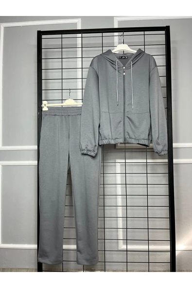 DMN DUBLE PAÇA İPLİ EŞOFMAN TAKIMI