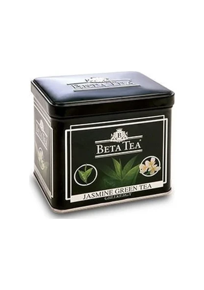 Beta Jasmine Green Tea Metal Ambalaj 250 gr Yaseminli Yeşil Çay ürün görseli 1