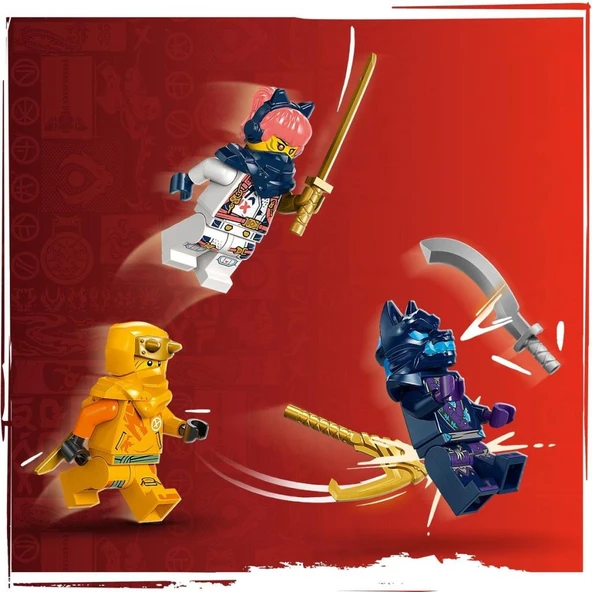 LEGO 71810  NINJAGO Genç Ejderha Riyu - Resim 6