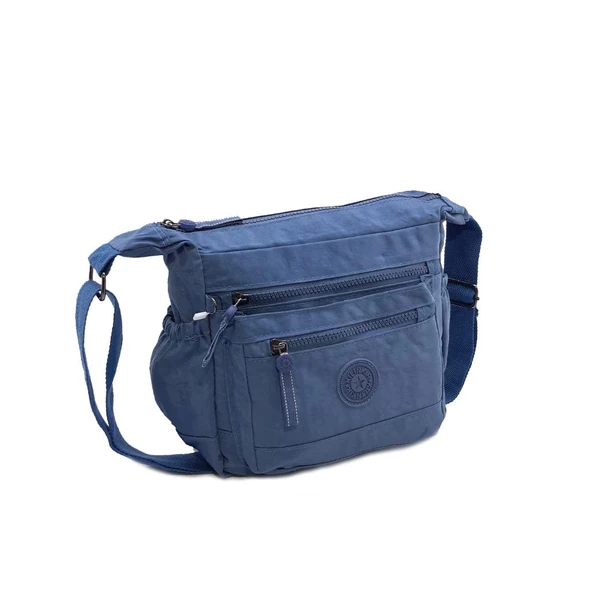 Klinkır Kadın Postacı Çanta Çok Cepli Çapraz Askılı Omuz Çantası Günlük Kullanıma Uygun 25*20 Cm - 6