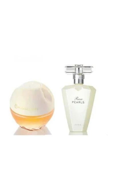 Avon Rare Pearls ve Incandessence Edp 50 ml Kadın Parfüm Seti