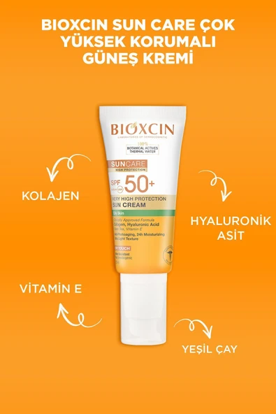 Sun Care Çok Yüksek Korumalı Yağlı Ciltler Için Güneş Kremi Spf 50 50 ml - Kolajen Dry Touch - 9