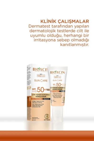 Sun Care Çok Yüksek Korumalı Kuru Normal Ciltler Için Renkli Güneş Kremi Spf 50 50ml Tinted - 6