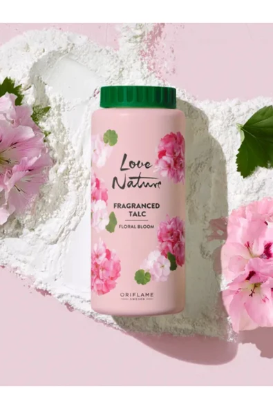 Oriflame Love Nature Floral Bloom Vücut Pudrası 45106