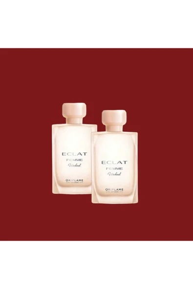 Oriflame Eclat Femme Weekend EDT 50 ml Kadın Parfümü - 2 Adet