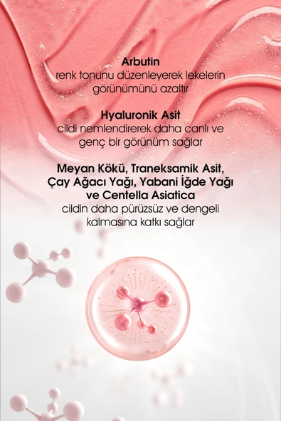 Clınıc Leke Serumu 50 ml (ARBUTİN, MEYAN KÖKÜ, TRANEKSAMİK ASİT) - 5