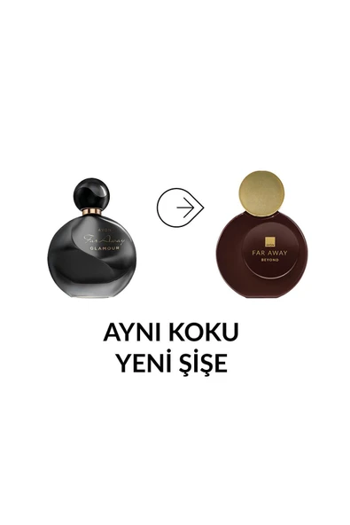 AVON Far Away Glamour Kadın Parfüm Edp 50 Ml. Üçlü Set - 4