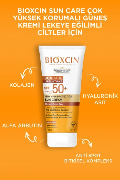 Sun Care Lekeye Eğilimli Ciltler İçin Çok Yüksek Korumalı Güneş Kremi 50 Spf 150 Ml- Büyük Boy - 9
