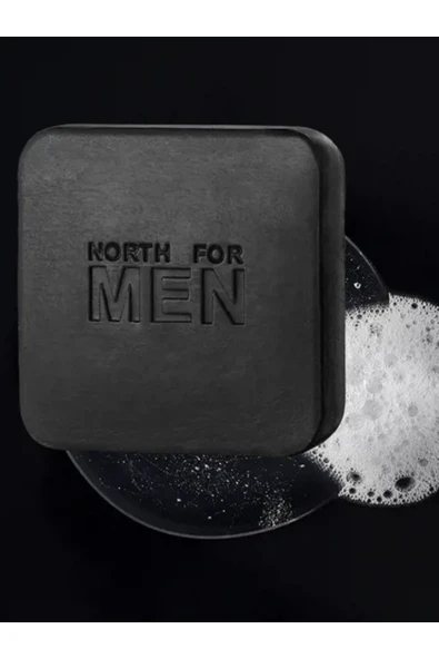Oriflame North For Men Active Carbon Sabun 44569 - Resim 5